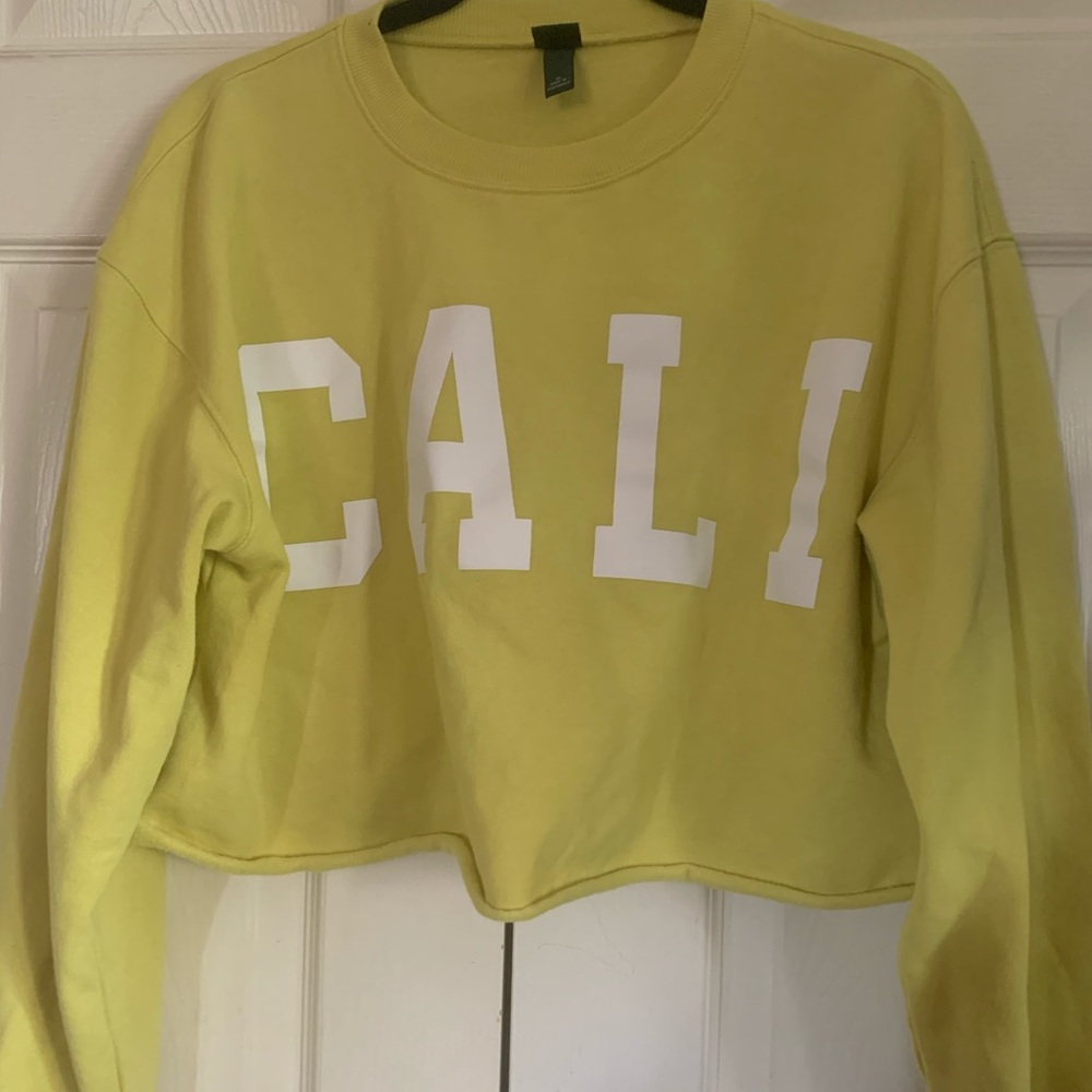 Wild fable crop sweat shirt